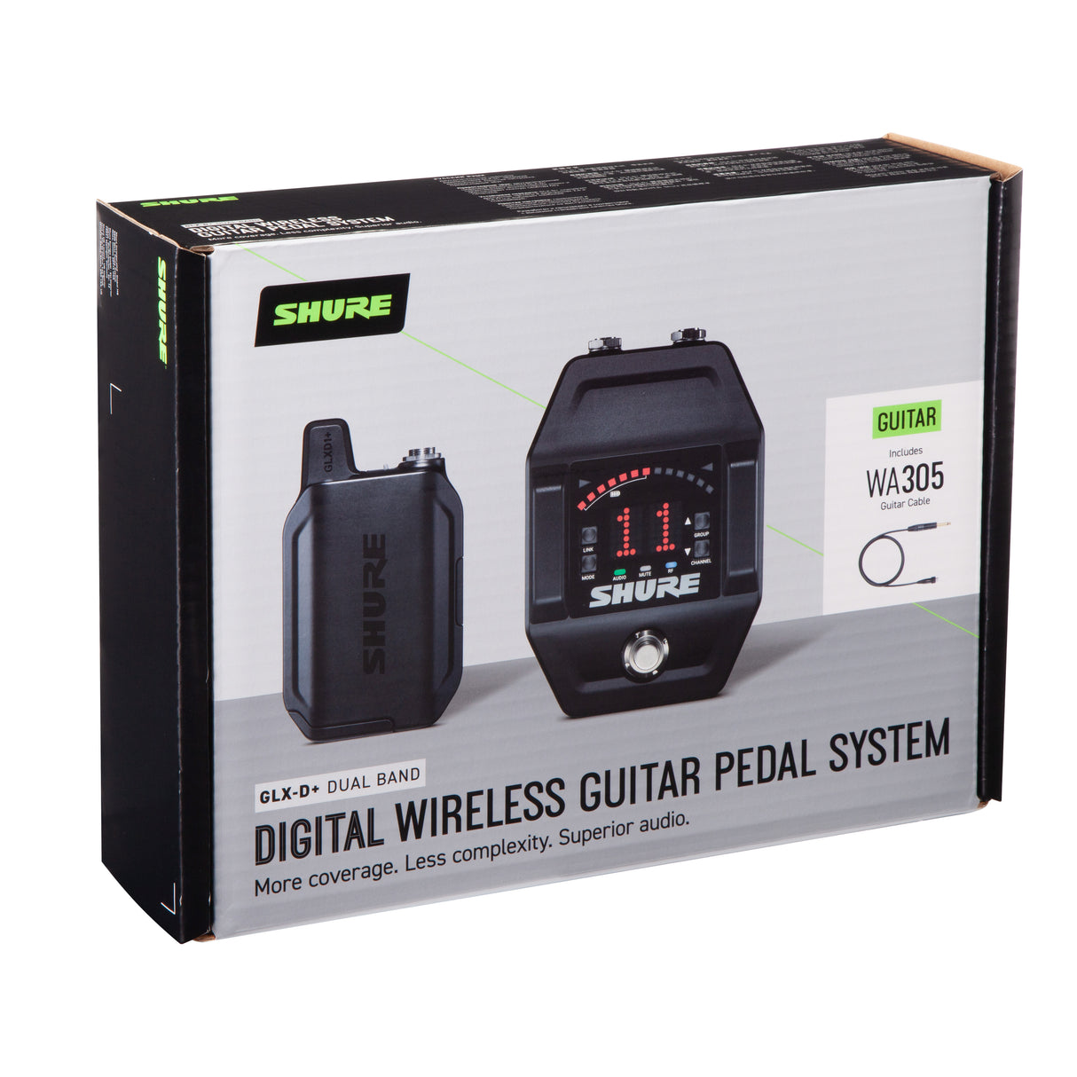 Shure GLXD16+ Wireless Guitar Pedal System