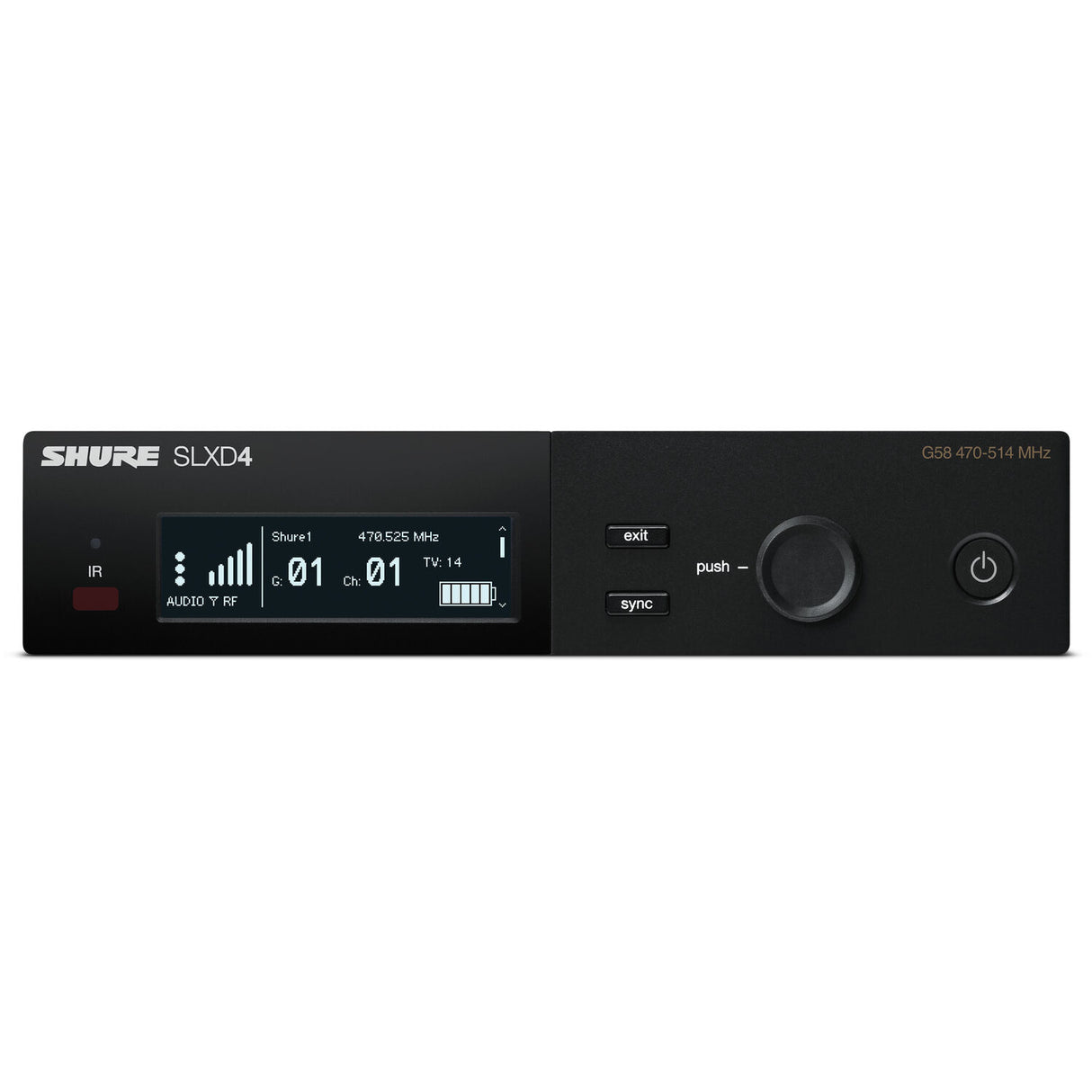 Shure SLXD24E/SM58-S50 - 823-865Mhz