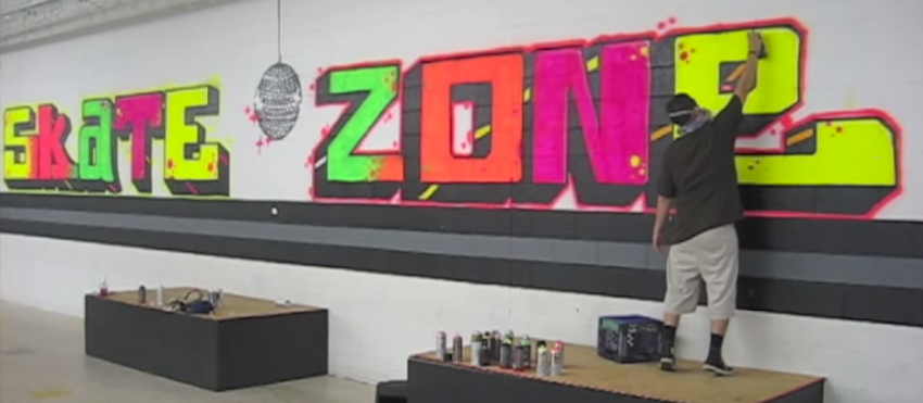 UV spray paint 400 ml.