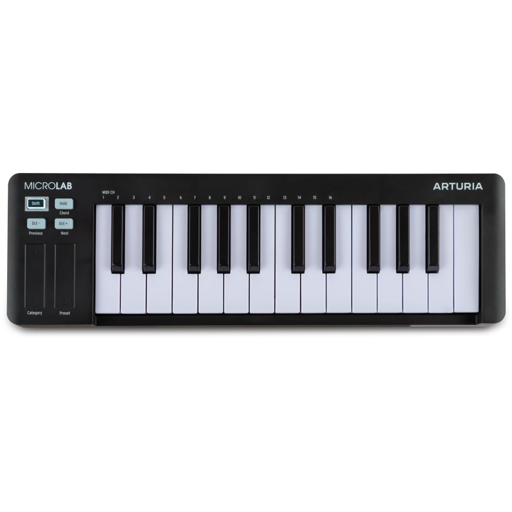 Arturia MicroLab mk3 MIDI Keyboard (Black)