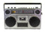 Studio 57 - Boombox w. Bluetooth (Silver)