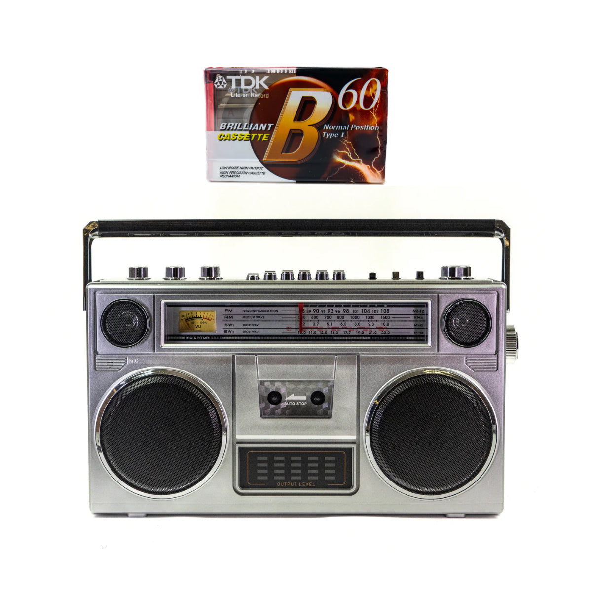 Studio 57 Boombox (Bluetooth) Silver