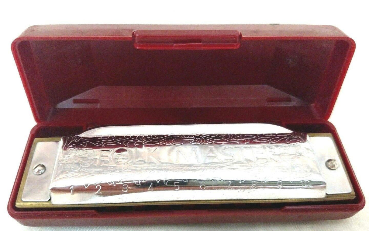 Suzuki Folkmaster Diatonic Harmonica - F