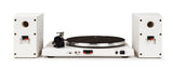 Crosley T150 turntable with speakers (white)