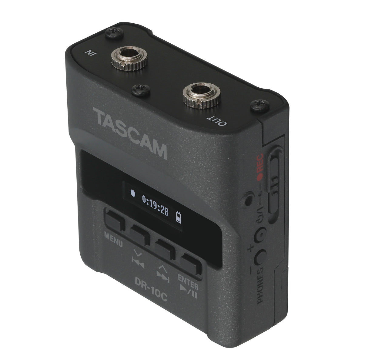 Tascam DR-10CH recorder til Shure lavalier
