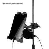 Adam Hall Stands THMS 1 - Universal tablet holder with multifunction bracket