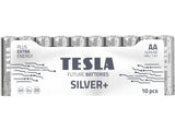 Tesla Silver+ AA Alkaline Batteries (10 pcs)