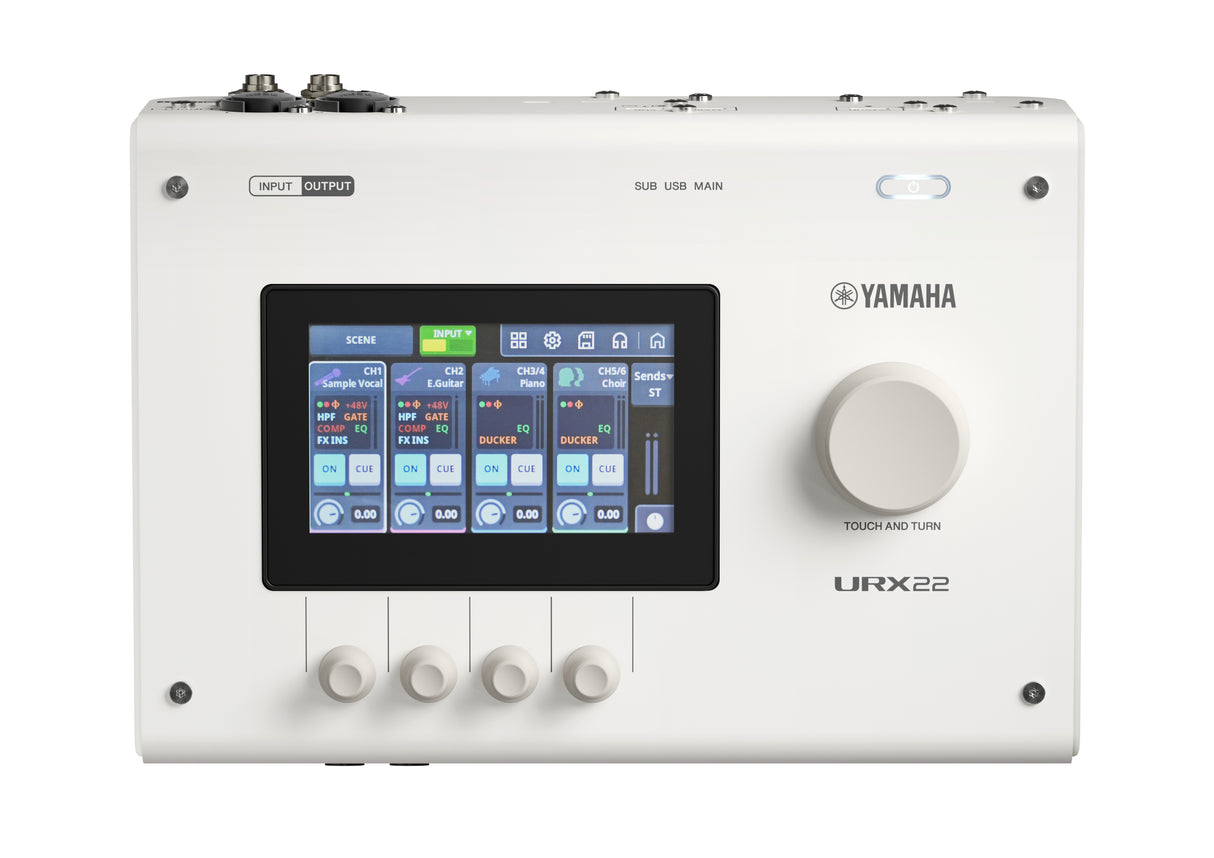 Yamaha URX22 USB-C Audio Interface (White)