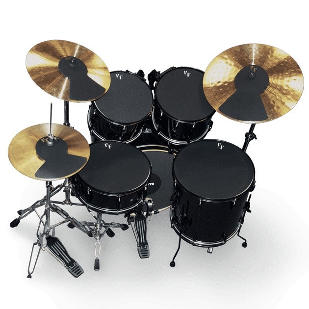 Vic Firth MUTEPP6 Drum & Cymbal Mute Prepack