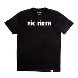 Vic Firth Classic Logo Black Tee - Large