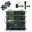 Renton Rack Wireless Combo System (4 Handheld + 16 Headsets)