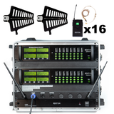 Renton Rack Wireless System (16 Headsets)
