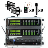 Renton Rack Wireless Combo System (8 Handheld + 8 Headset)