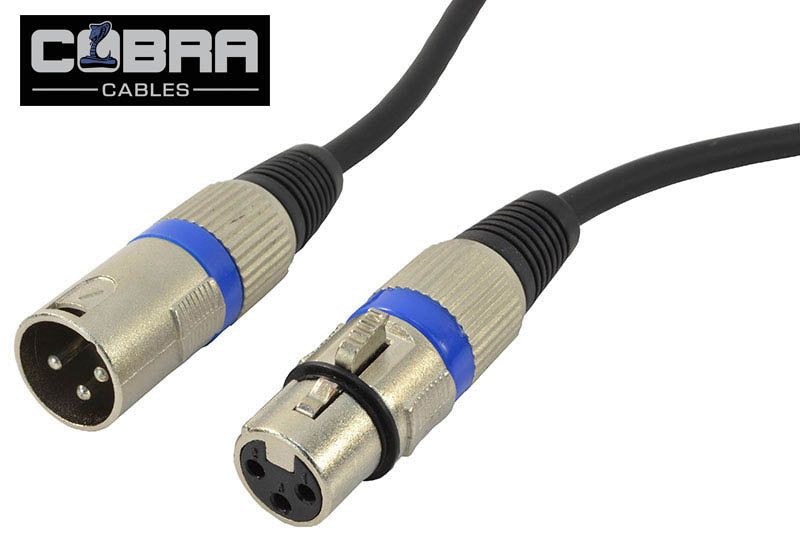 XLR Cable - XLR Female to XLR Male (0,5m)