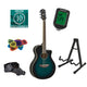 Yamaha APX600 - Oriental Blue Burst - Starter pack