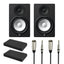 Yamaha HS7 Studio Monitor Starter Kit (Black)