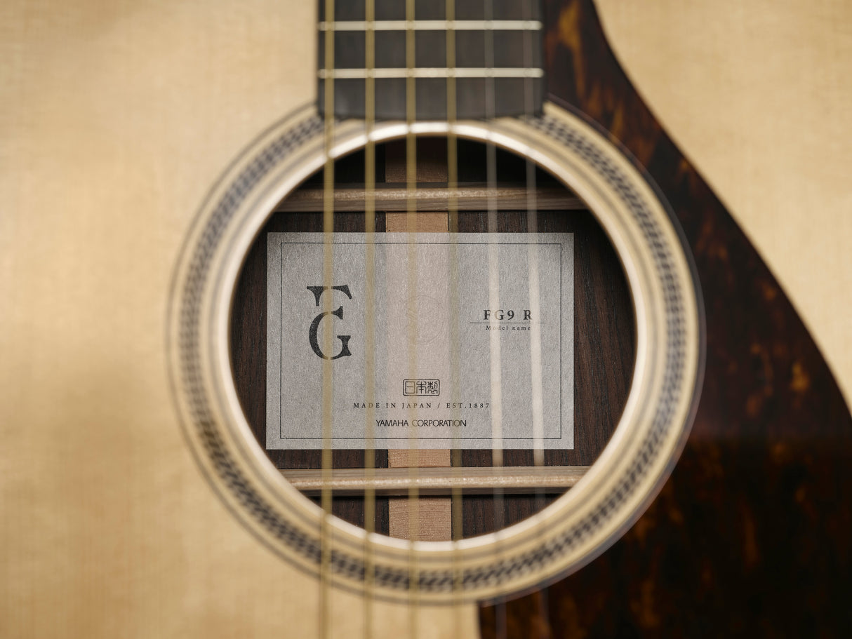 Yamaha FG 9M Western Guitar (Natural)