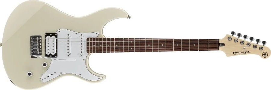 Yamaha Pacifica Electric Guitar GPA112V (Vintage White) Bundle