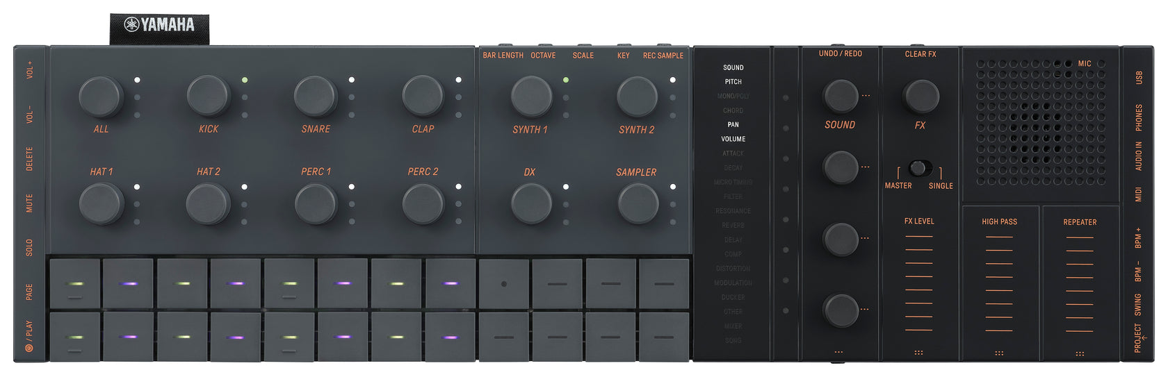 Yamaha Seqtrak Sequencer (Black)