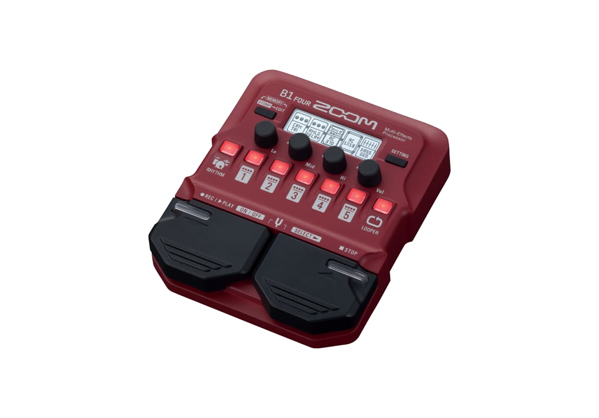 Zoom B1 Four Bass Multi-Effect