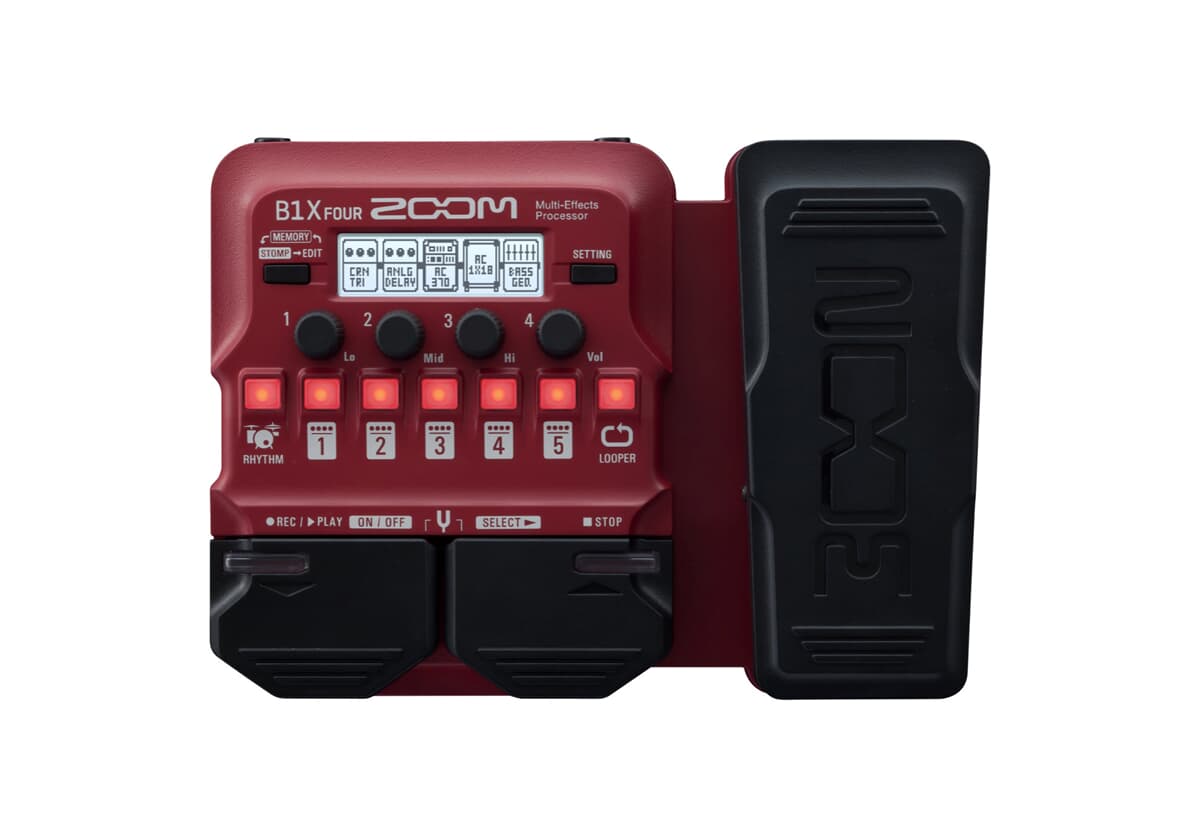 Zoom B1X Four Bass Multi-Effect