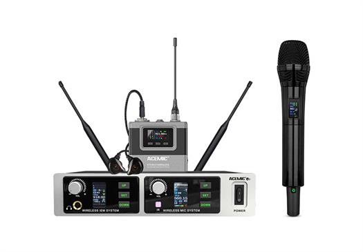 Acemic wireless Microphones and wireless In-ear Monitor - Model M2