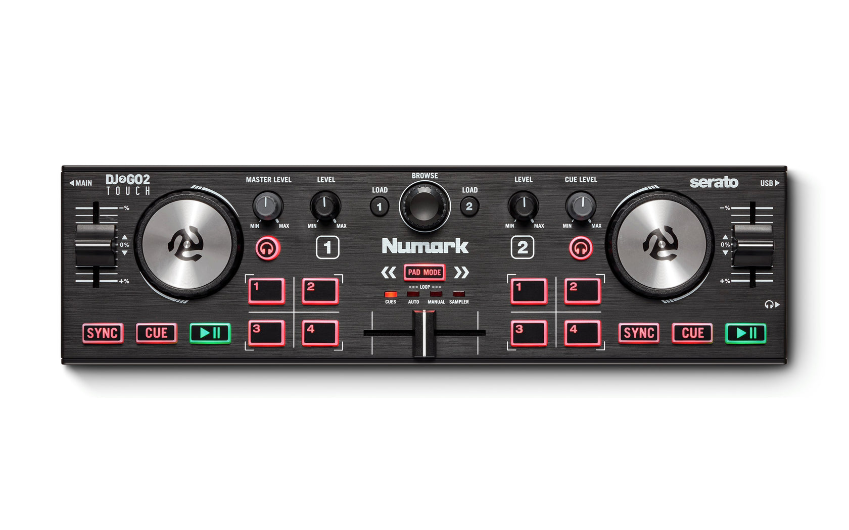 Numark DJ2GO-2-Touch DJ-Controller
