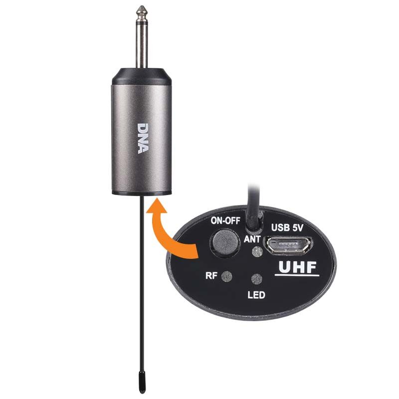 DNA FU VOCAL SET dynamic wireless microphone