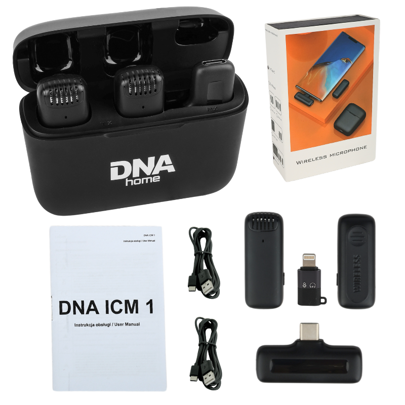 DNA ICM1 smartphone microphone set