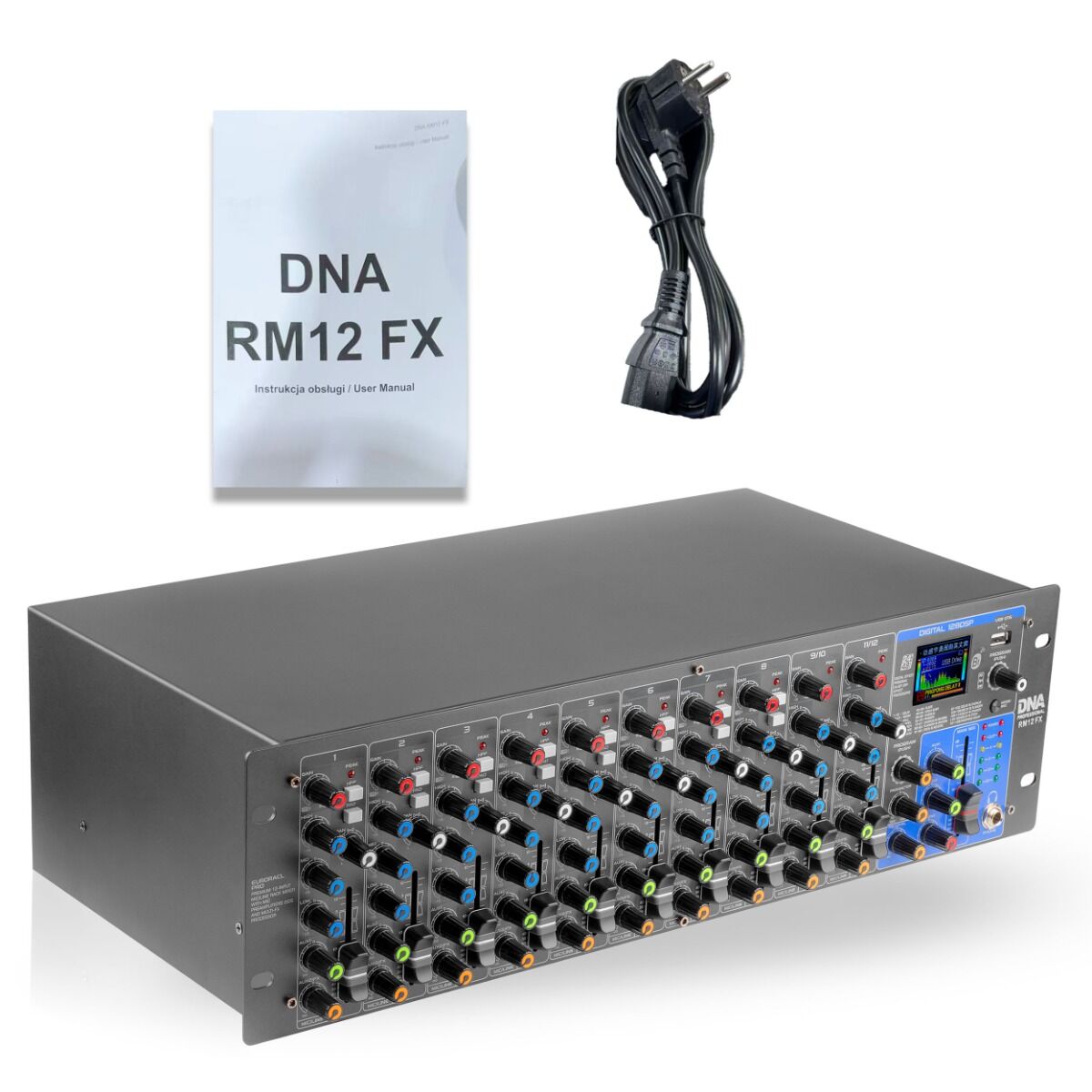 DNA RM12FX Rack mixer with Bluetooth