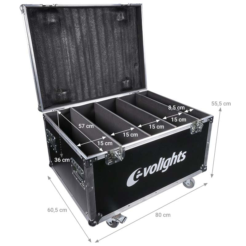 EVOLIGHTS 60x10W RGBW LED wall lighting cabinet 4-in-1