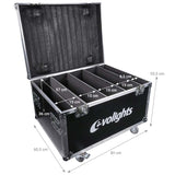 EVOLIGHTS 60x10W RGBW LED wall lighting cabinet 4-in-1