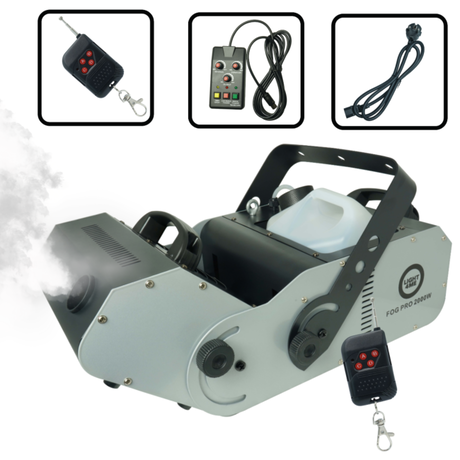 LIGHT4ME FOG PRO 2000W fog machine m