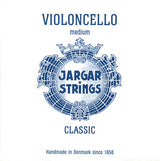 Jargar strings for Violins - D Steel (Medium)
