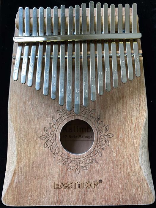 Kalimba 17 tones - Mahogany - Easttop EK01