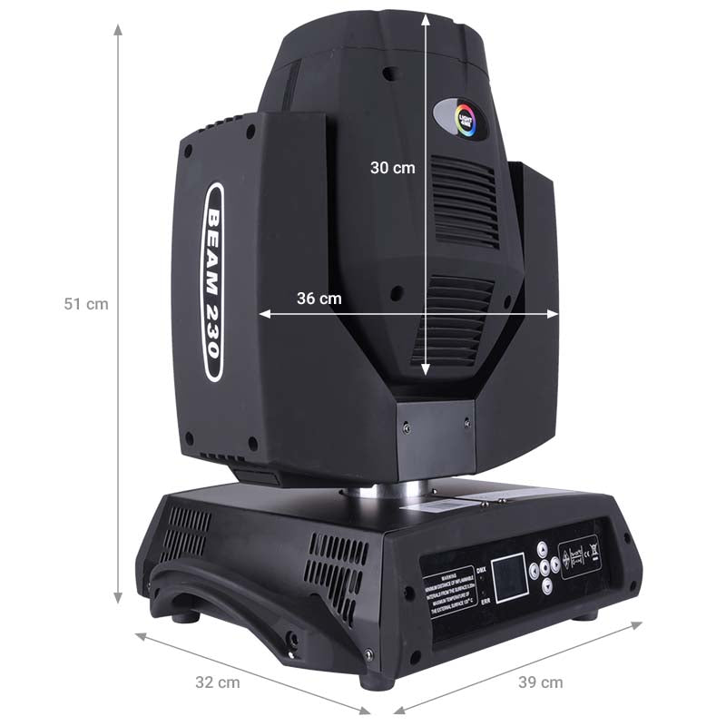 LIGHT4ME 7R BEAM 230W Moving Head Stage Lighting Discharge Lamp