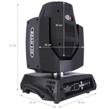 LIGHT4ME 7R BEAM 230W Moving Head Stage Lighting Discharge Lamp