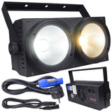 LIGHT4ME BLINDER LED 2x100W stage lighting effect light strobe