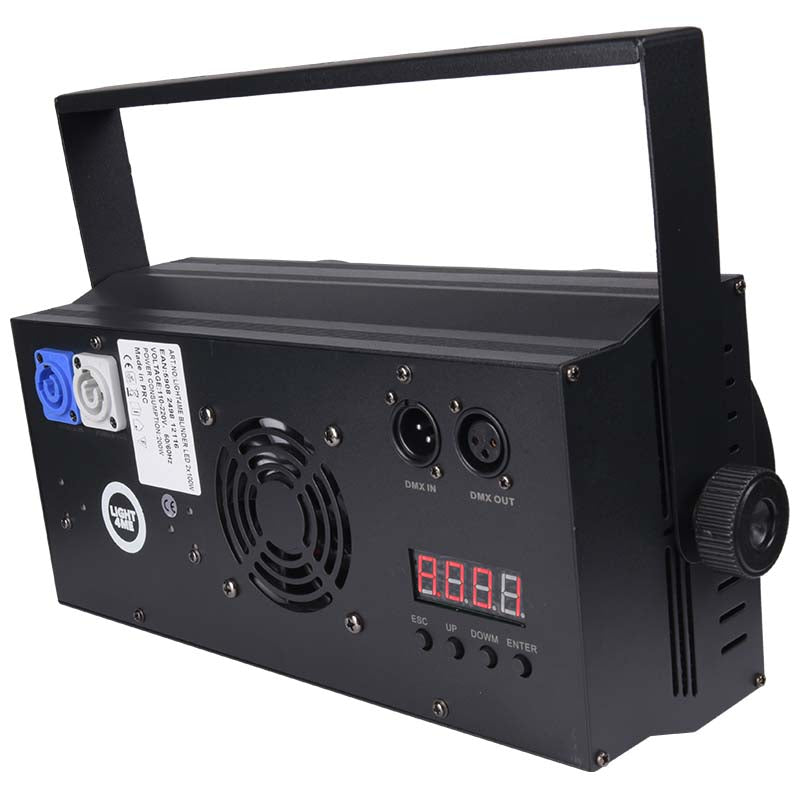 LIGHT4ME BLINDER LED 2x100W stage lighting effect light strobe