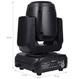 LIGHT4ME FOCUS 100 BEAM LED-bevægeligt hoved