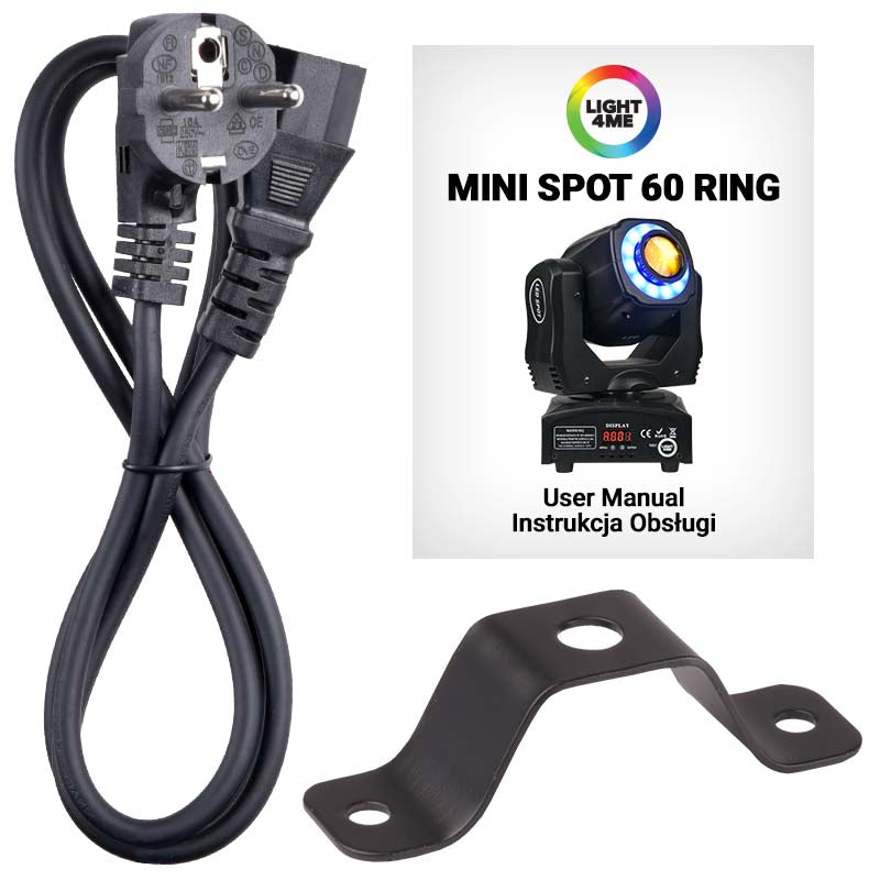 LIGHT4ME MINI SPOT 60 RING moving head LED