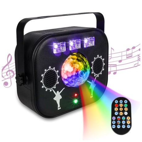 LIGHT4ME MULTIBOX multi-effect LED disco laser light