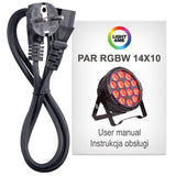 Light4Me PAR RGBW 14x10 LED Par Spot