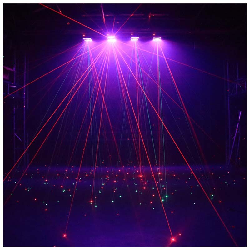 LIGHT4ME SPIDER STROBO LASER LED Light Effect