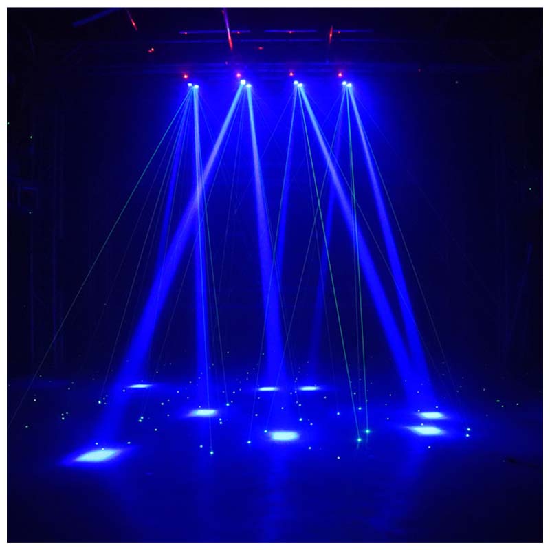LIGHT4ME SPIDER STROBO LASER LED Light Effect