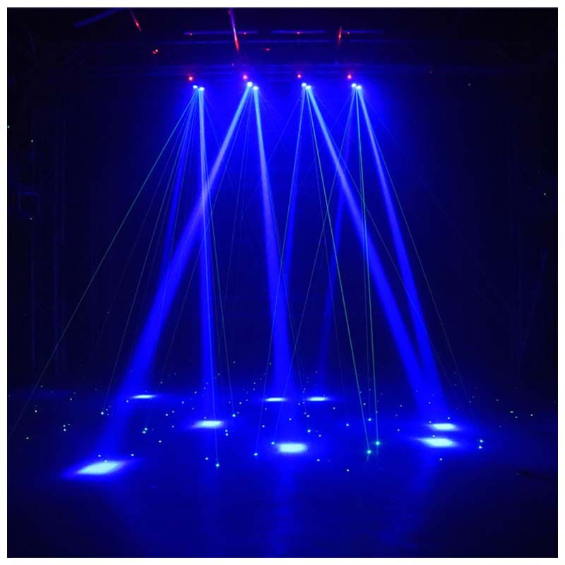 LIGHT4ME SPIDER STROBO LASER LED Light Effect