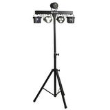 LIGHT4ME T-BAR LED PAR DERBY LASER Disco Light Multi-Effect Set