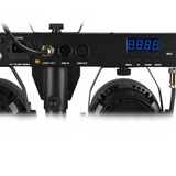 LIGHT4ME T-BAR LED PAR DERBY LASER Disco Light Multi-Effect Set