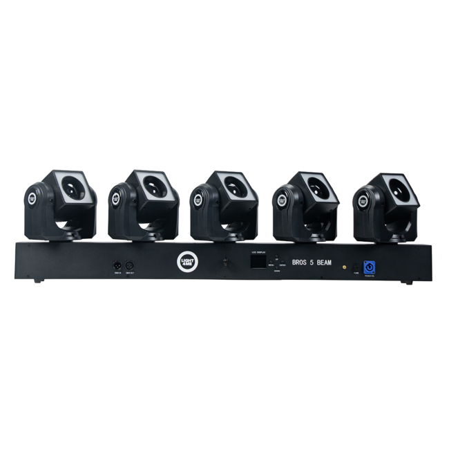 LIGHT4ME BROS 5 BEAM LED Effect 5x Moving Head