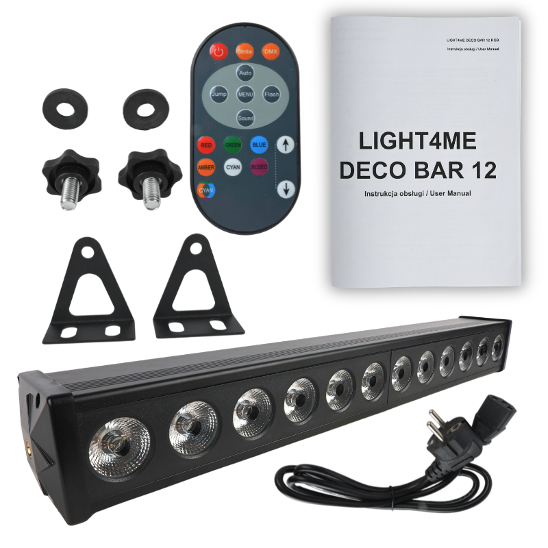 LIGHT4ME DECO BAR 12 RGB LED Bars